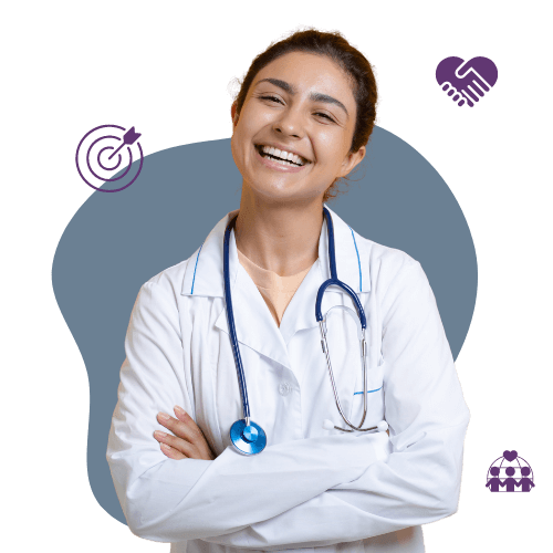 Support For Crohn's mission illustration